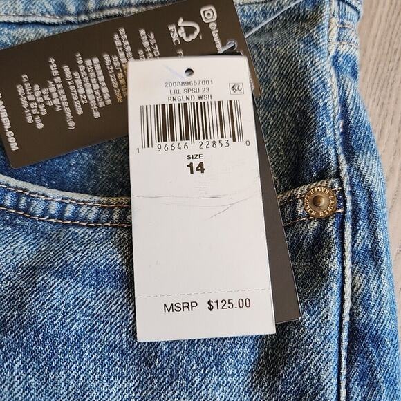 Ralph Lauren Womens Relaxed Taper Comfort Fit Stretch Jean RLL Size 14 NWT - Picture 6 of 6